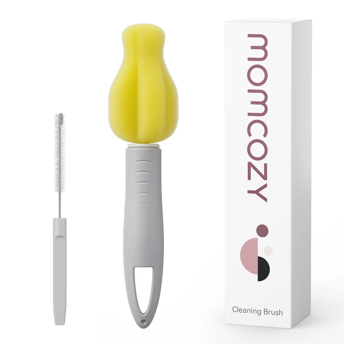 Momcozy M5 Cleaning Brush & Accessories Kit for Wearable Breast Pumps | Soft Silicone & Sponge Bristles - main product image
