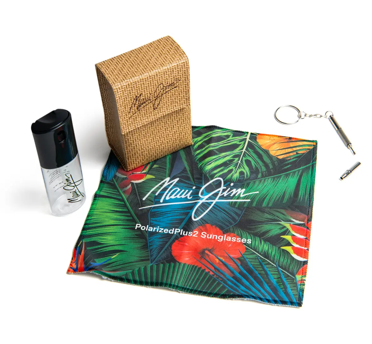 Maui Jim Sunglasses Care Kit | Unisex Cleaning & Repair Set with Microfiber Cloth - main product image