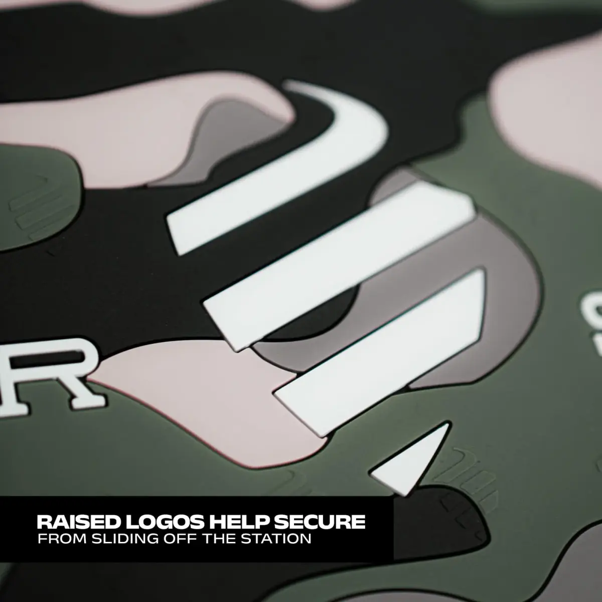 Barber Strong The Barber Mat 19" x 13" Camo | Non-Slip Heat-Resistant Workstation Mat for Clippers & Tools - view 2