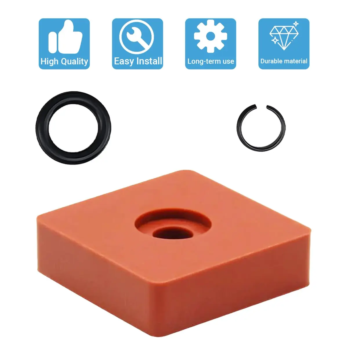 GnDaYoug 1/2" Impact Wrench Retaining Ring Clips 10-Pack | Secure Socket Grip for Milwaukee Wrenches - view 5