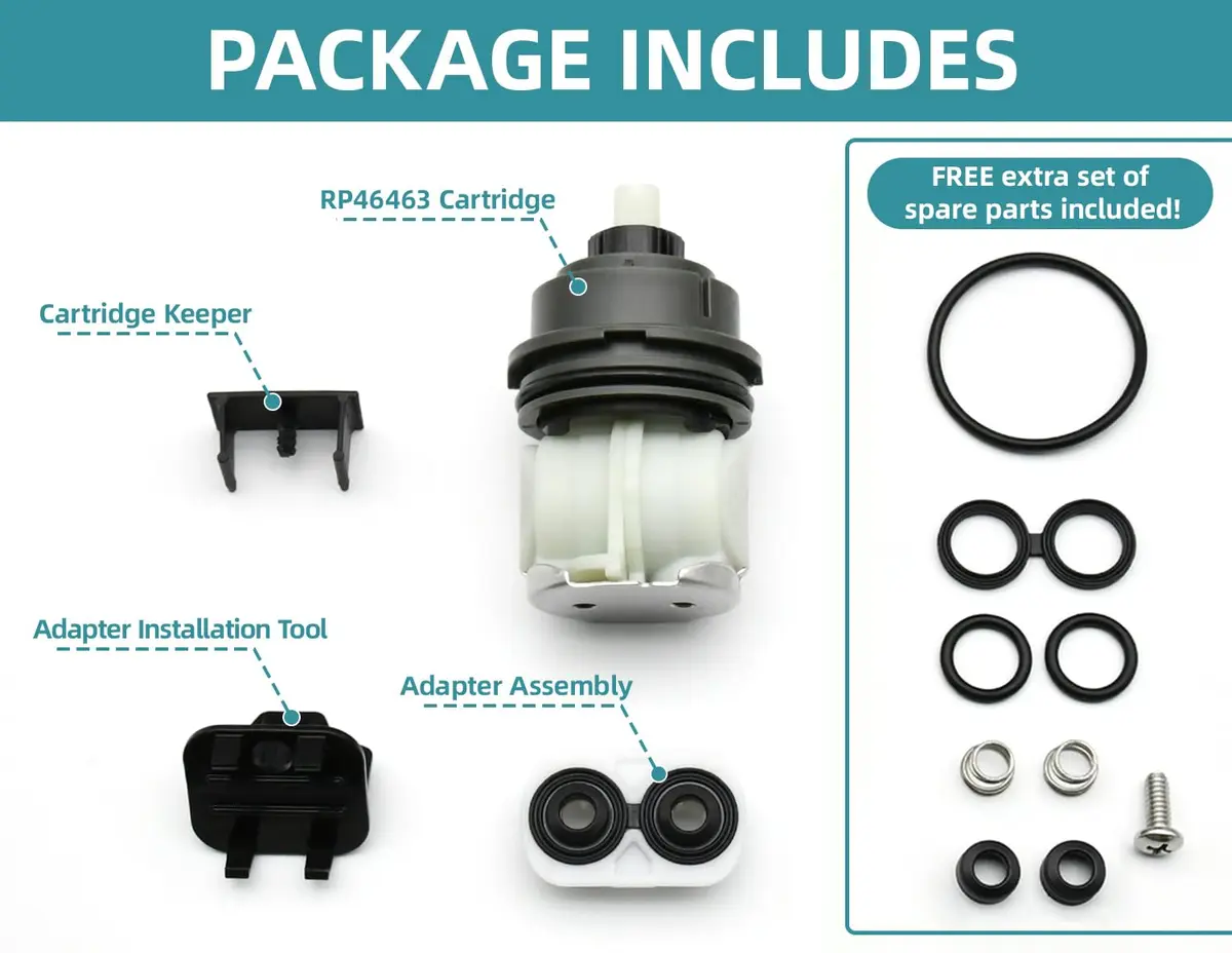 Sxtrrdnary RP46463 Cartridge Compatible with Delta Monitor 17 Series | Dual Function Faucet Replacement - view 2