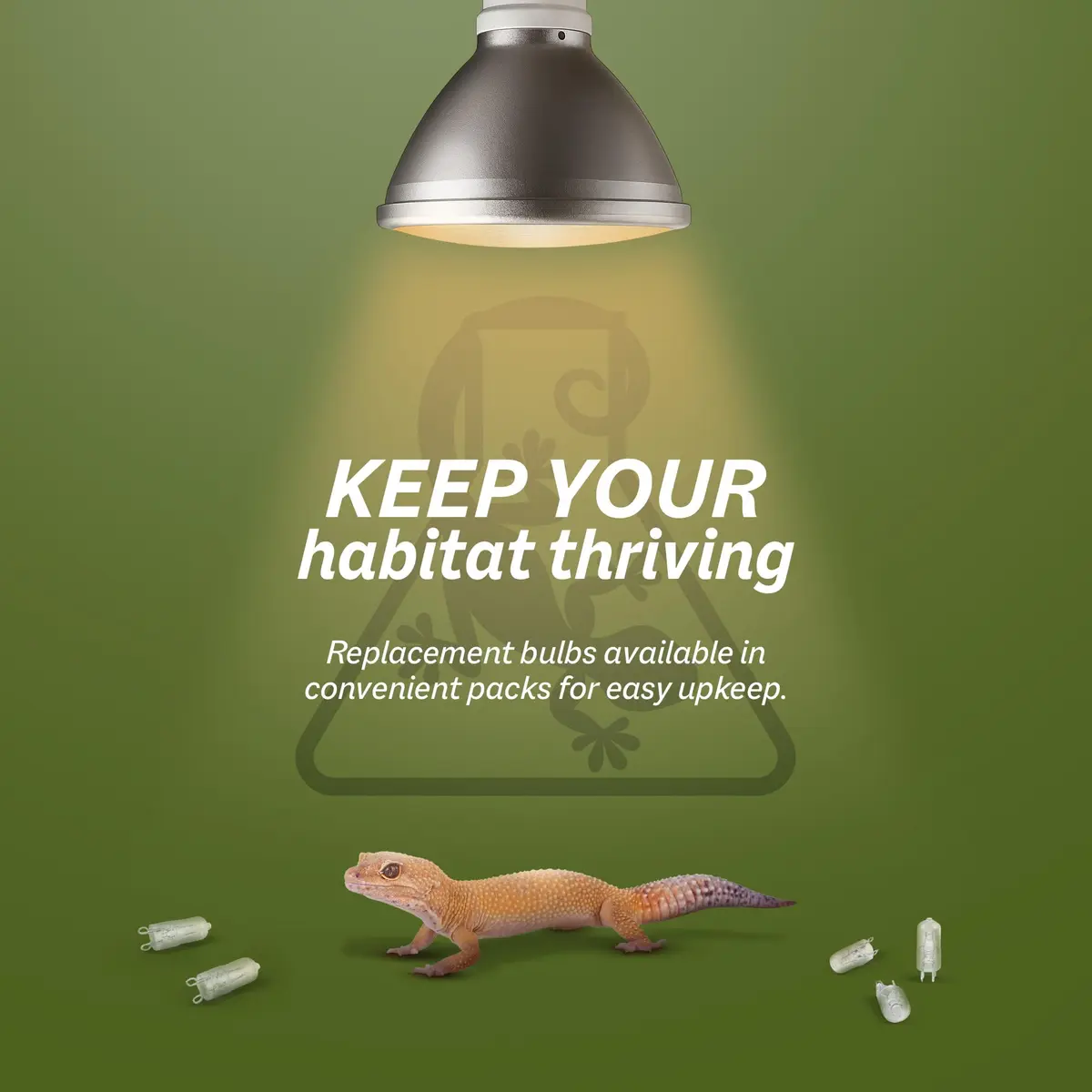 Reptile Systems Eco Halogen White 50w Lamp for Reptiles & Amphibians | Efficient Heating & Dual Light & Heat - view 7