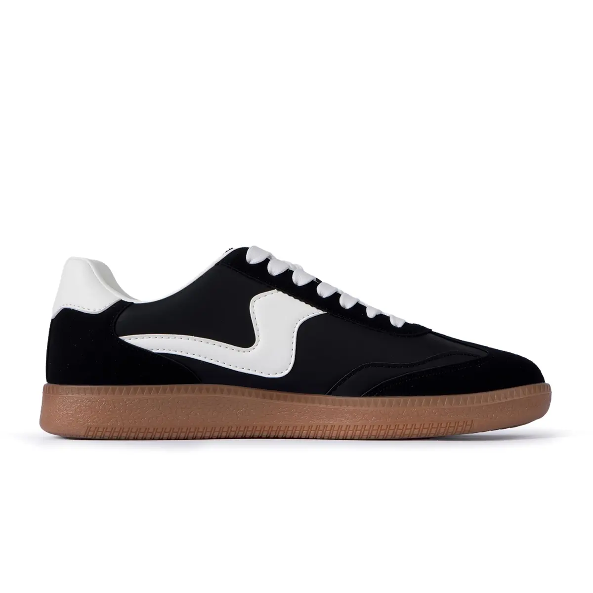 Tigeridea Women's Casual Tennis Shoes Black Size 7 | Classic Retro Design with Color-Block Detailing - view 7