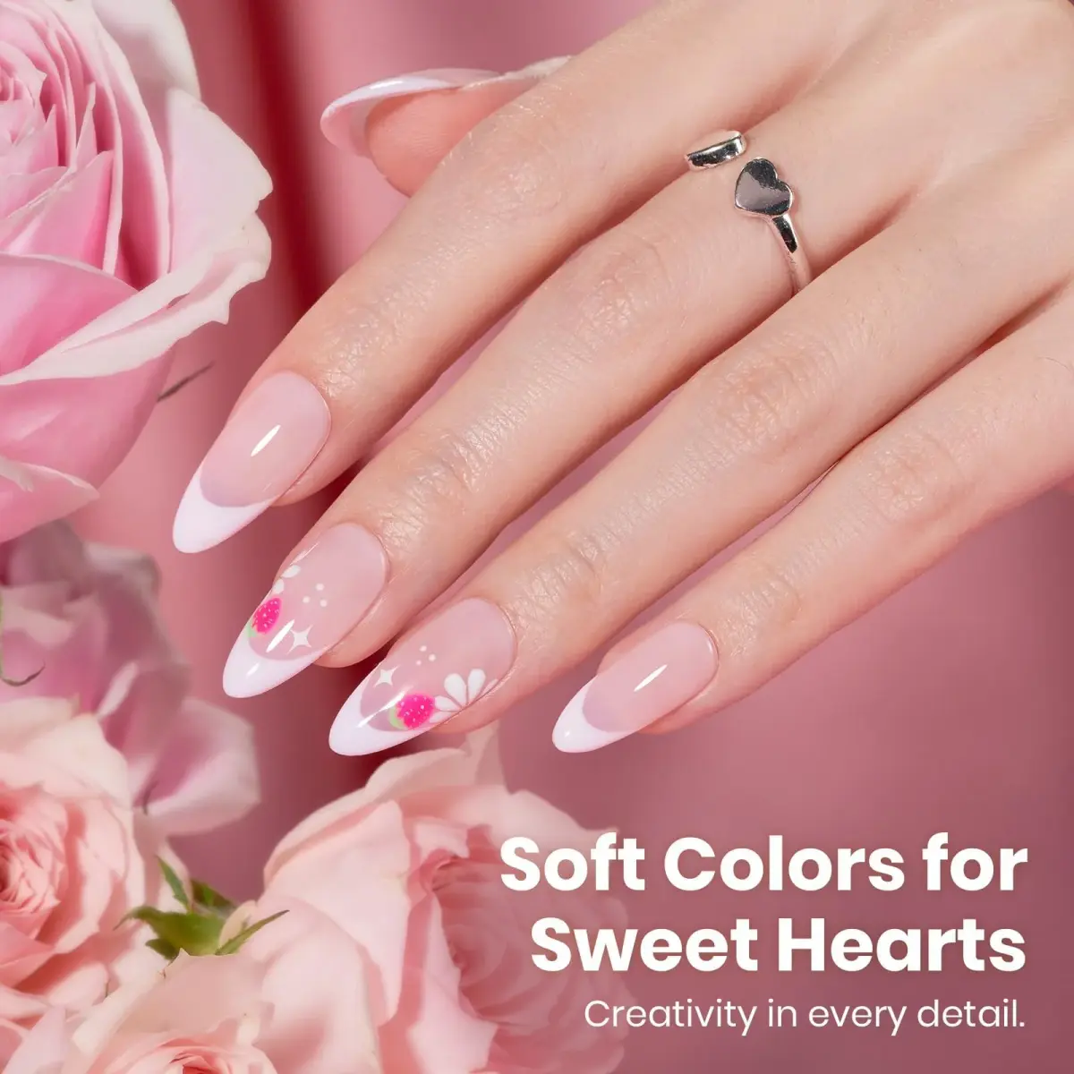 Beetles Gel Polish Barely Pink | 15ml (0.51 Fl Oz) | Long-Lasting, LED/UV Cure, Soak-Off - view 5