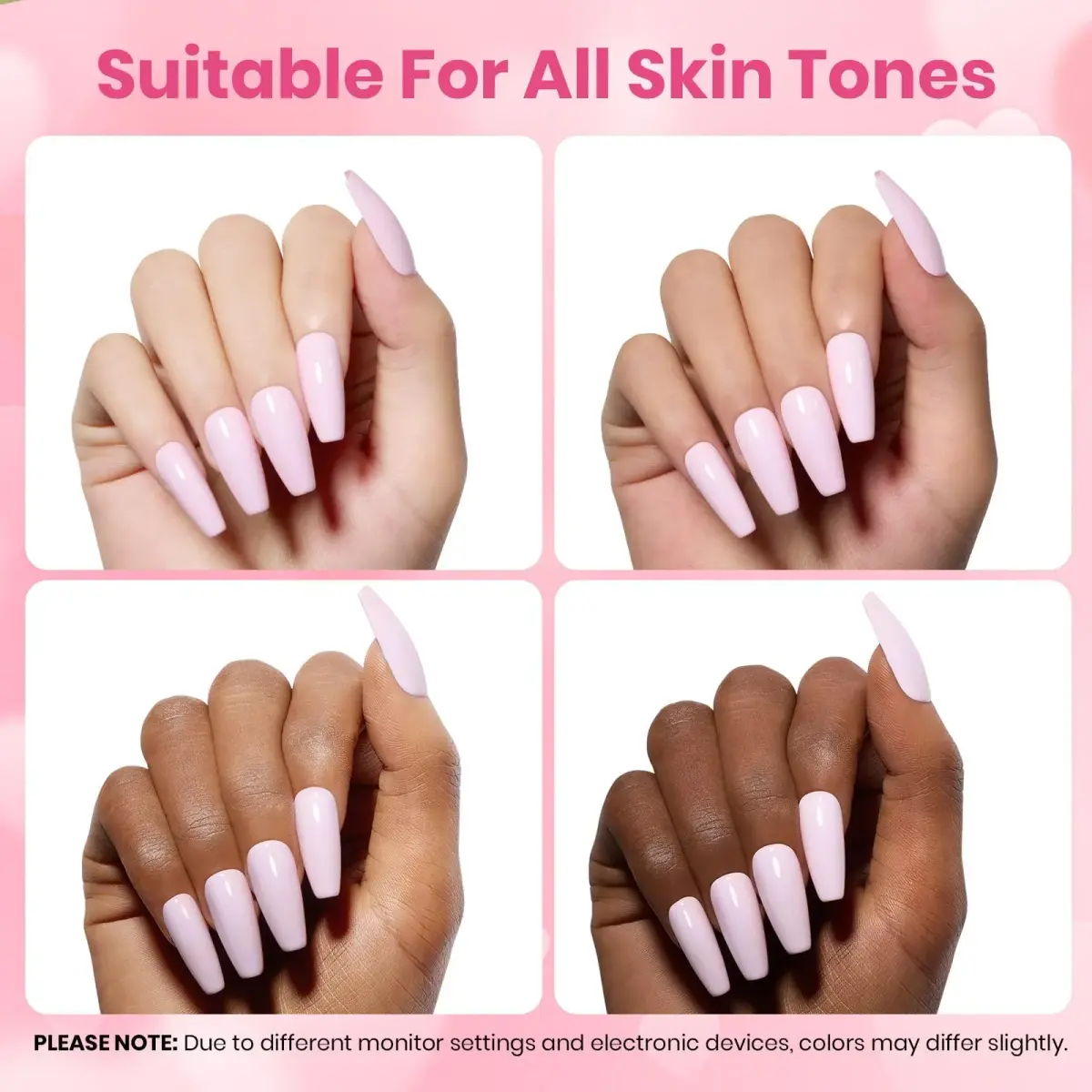 Beetles Gel Polish Barely Pink | 15ml (0.51 Fl Oz) | Long-Lasting, LED/UV Cure, Soak-Off - view 6