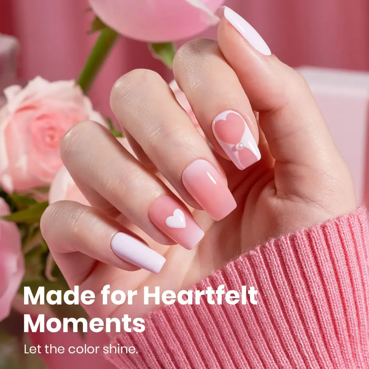Beetles Gel Polish Barely Pink | 15ml (0.51 Fl Oz) | Long-Lasting, LED/UV Cure, Soak-Off - view 3