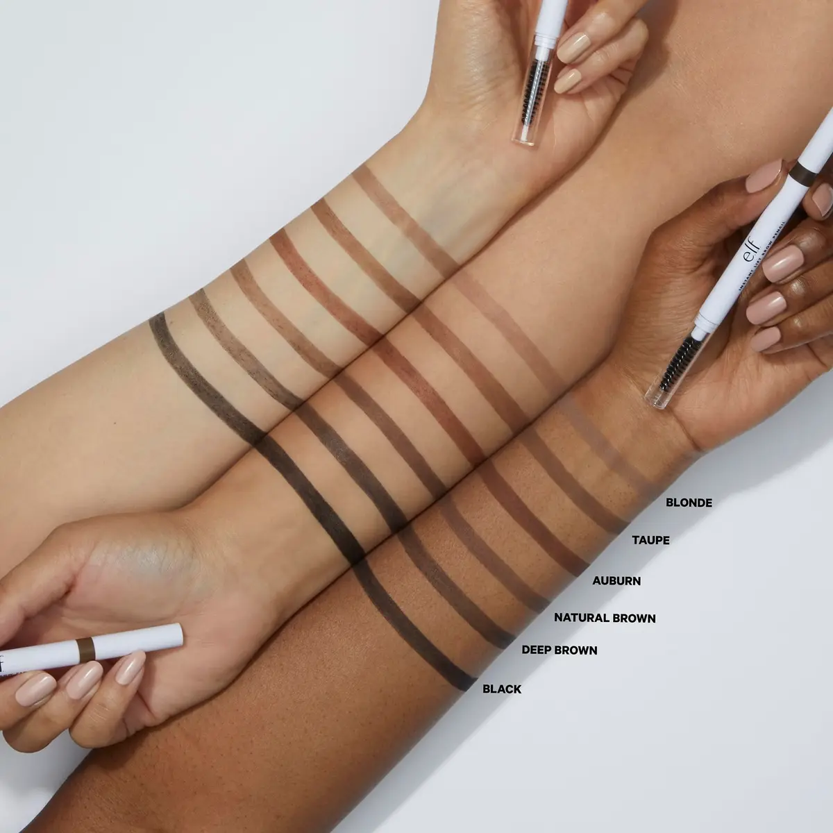 e.l.f. Instant Lift Brow Pencil, Neutral Brown, 0.012 oz (Pack of 2) | Shapes, Defines, Fills Brows with Precision Tip - view 2