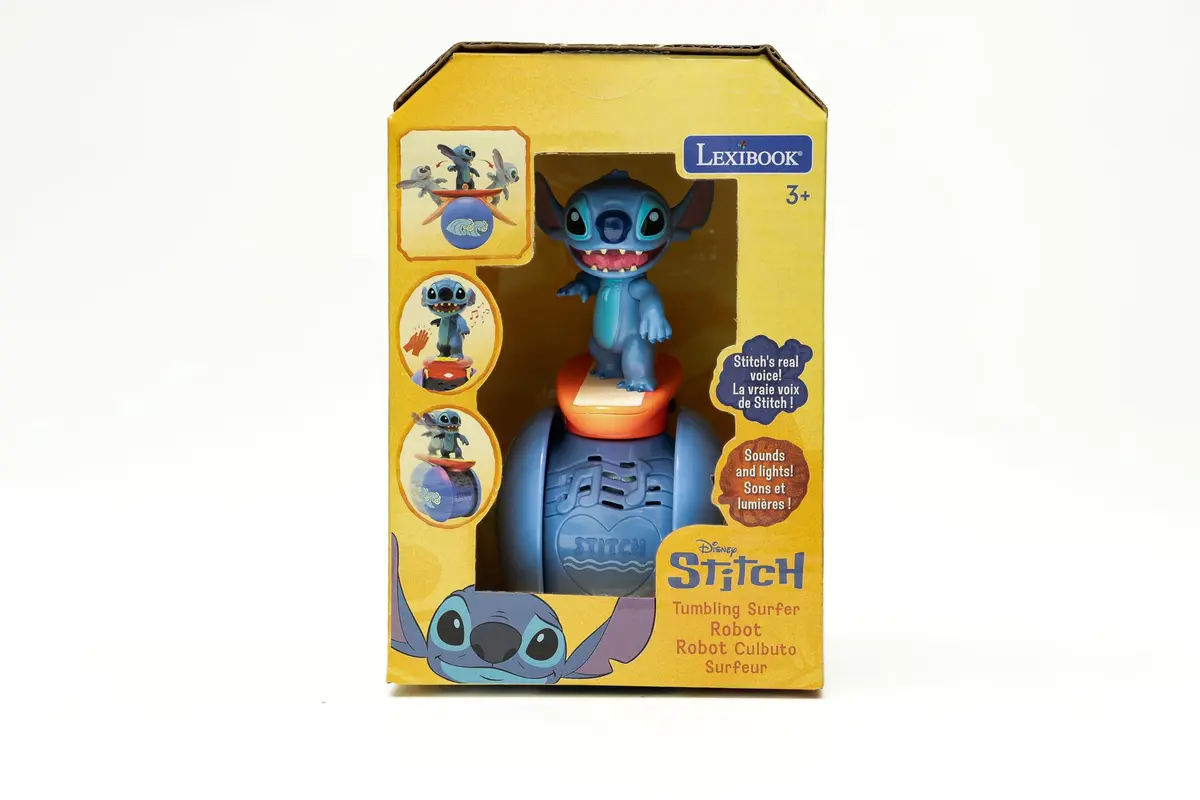 LEXiBOOK Stitch Interactive Surfer Robot ROB01D Blue | Electronic Early Development Toy with Lights & Sounds - view 5