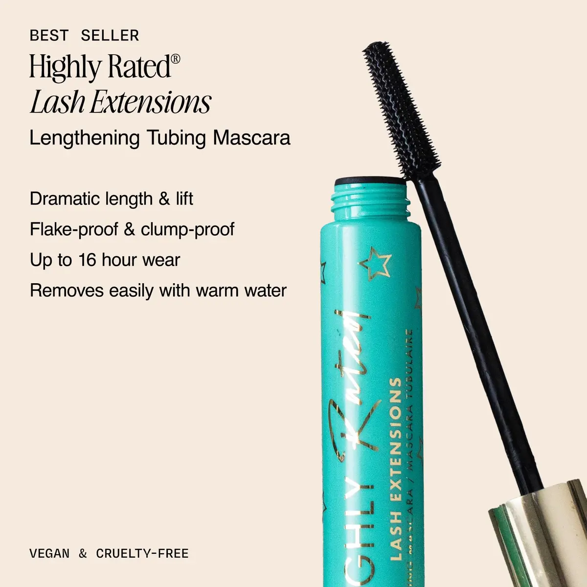 Milani Tubing Mascara for Length | Flake-Free, 24Hr Wear, Nourishing Formula - view 4