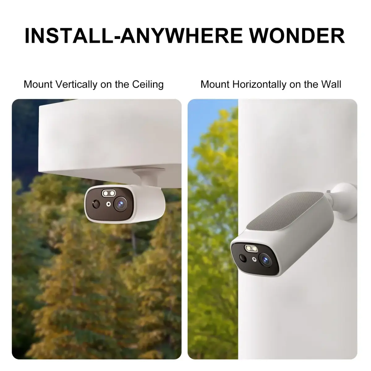 Camoon 2K Solar Security Camera Wireless Outdoor | 365-Day Uninterrupted Power with Built-in Solar Panel & 9600mAh Battery - view 6