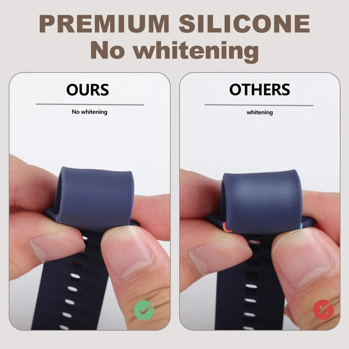 DMVEIMAL Sport Band for Samsung Galaxy Watch 8 & Classic 46mm/40mm/44mm | Soft Silicone Waterproof Strap - view 2
