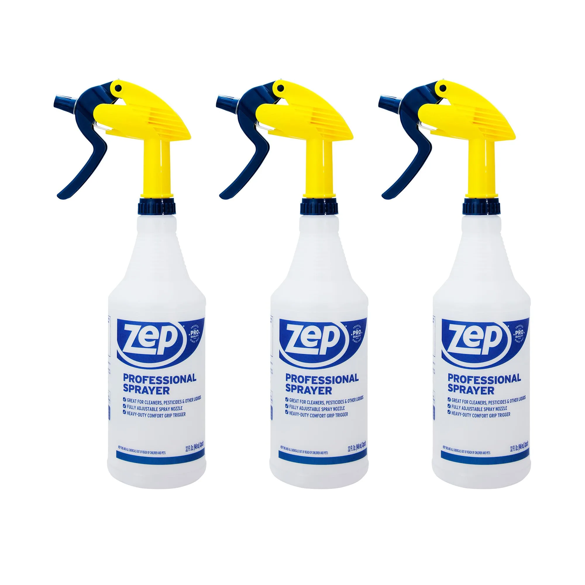 Zep Professional Spray Bottle 32 oz | Heavy-Duty Performance for Robust Streams - main product image