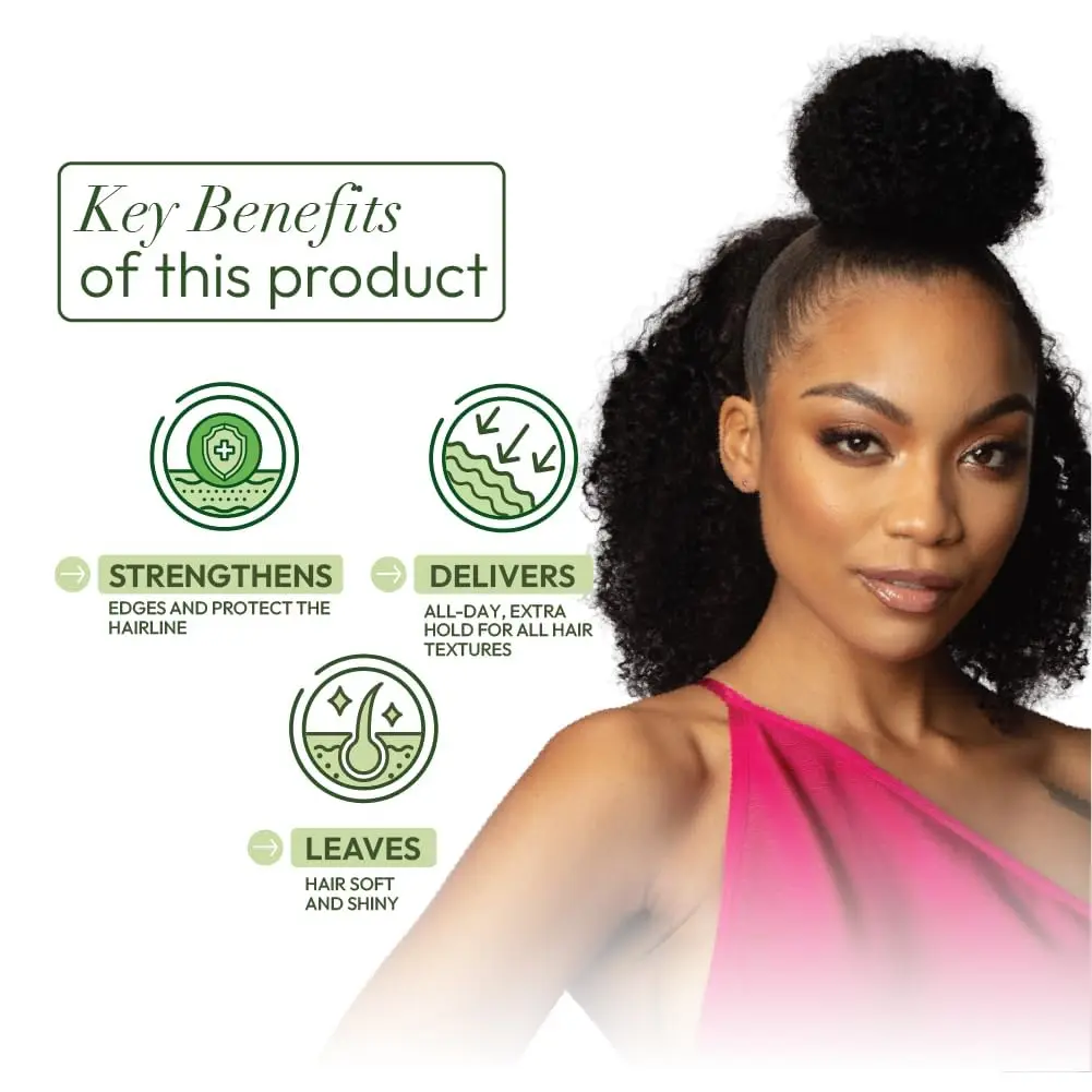 ORS Olive Oil Edge Control Hair Gel 128.7ml (4.5 oz) | Extra Hold for All Hair Textures - view 5
