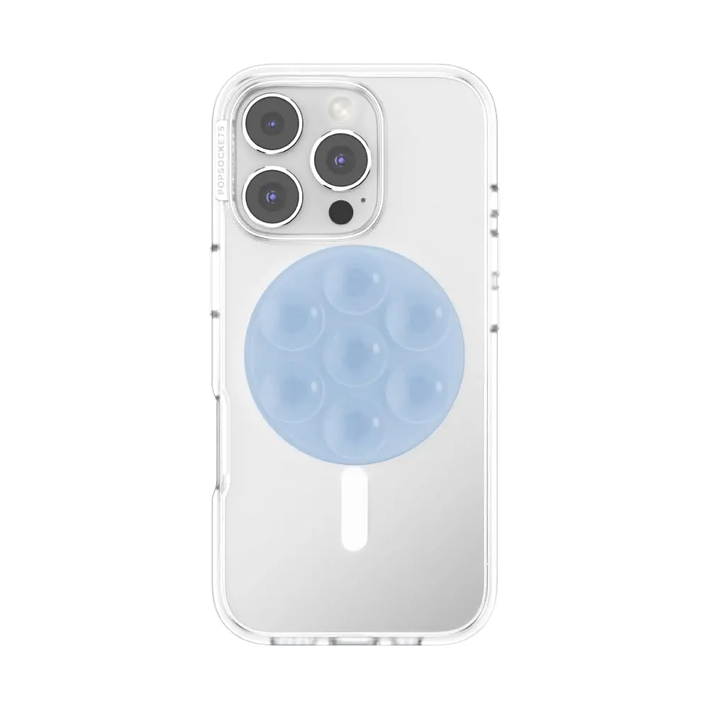 PopSockets Suck-Up Phone Grip for MagSafe | Suction Cup- Frost Suck-Up | MagSafe Compatible, Stand & Mount - view 3