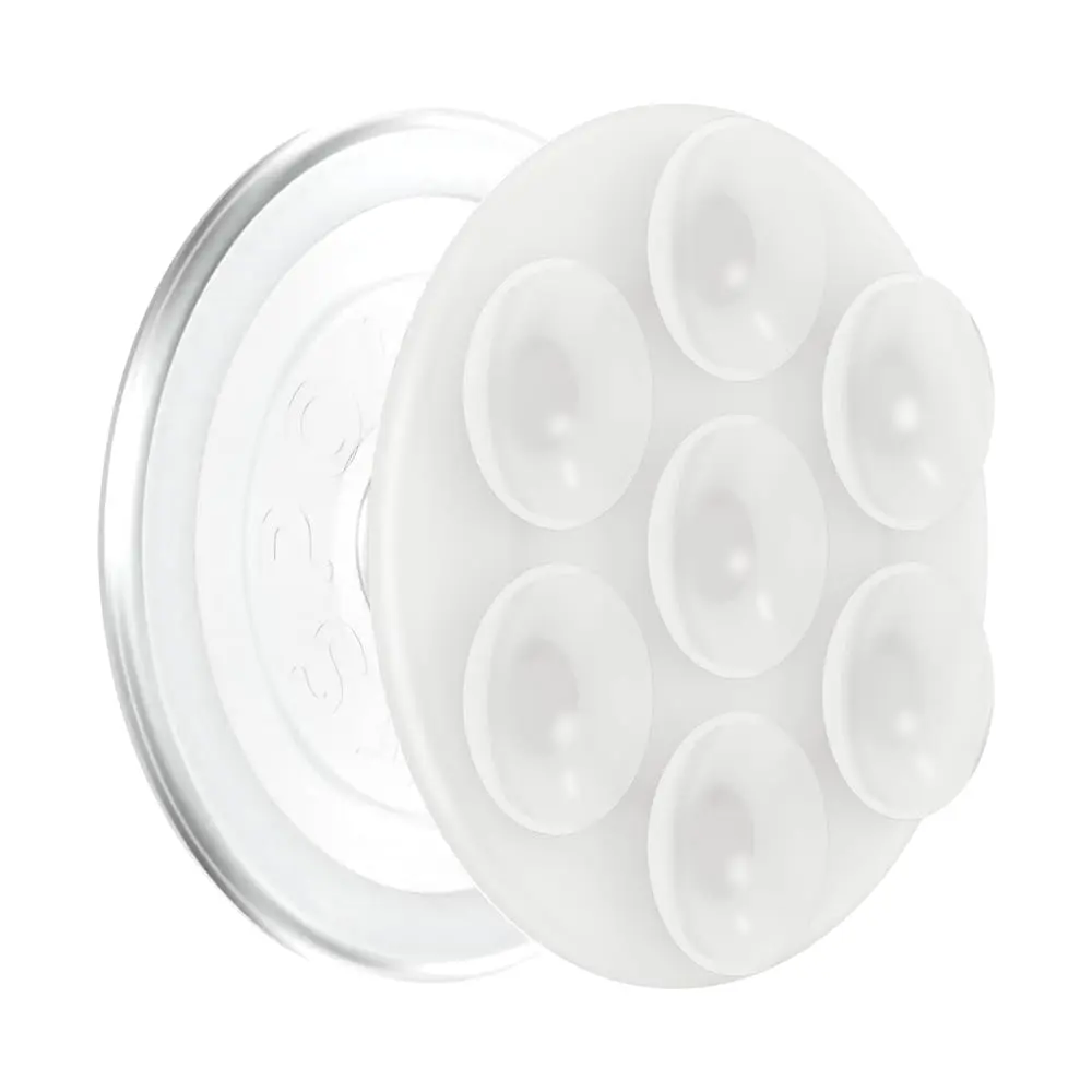 PopSockets Suck-Up Phone Grip for MagSafe | Clear Suction Cup, Magnetic Stand, Content Creator Essential - view 4