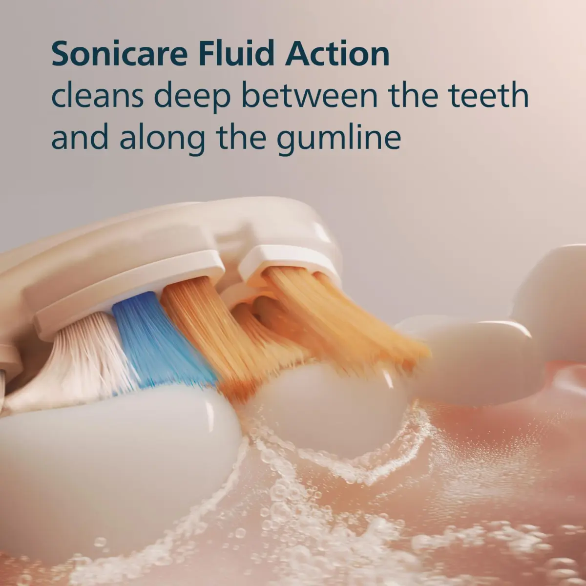 Philips Sonicare A3 All-in-One Brush Heads, 2-Pack, 6 Month Supply, White | 2000% More Plaque Removal - view 6