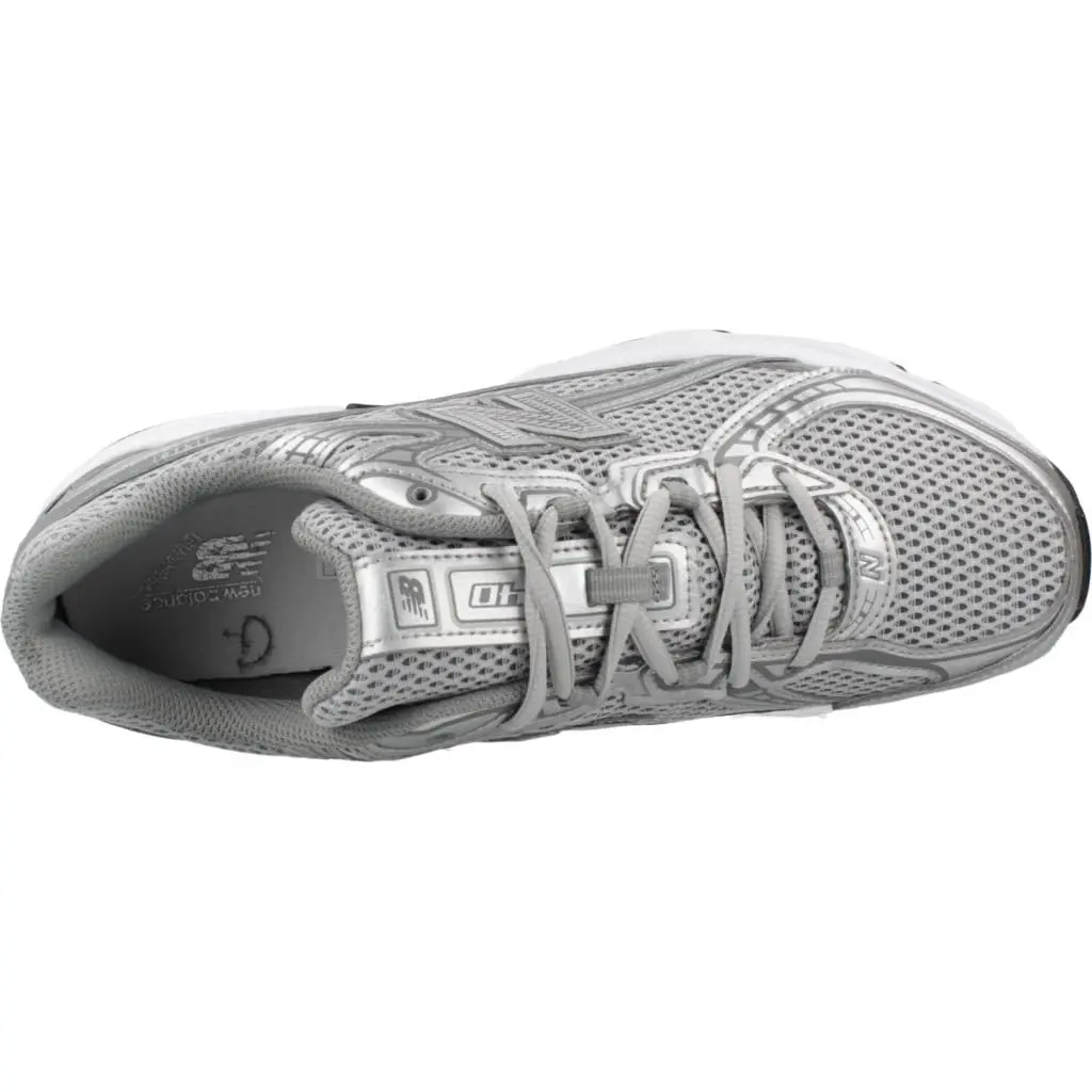New Balance Unisex 740 Running Shoes Castlerock/Slate Gray/Silver Metallic | Retro 2000s Inspired Sneakers (11 Men / 12.5 Women US) - view 7