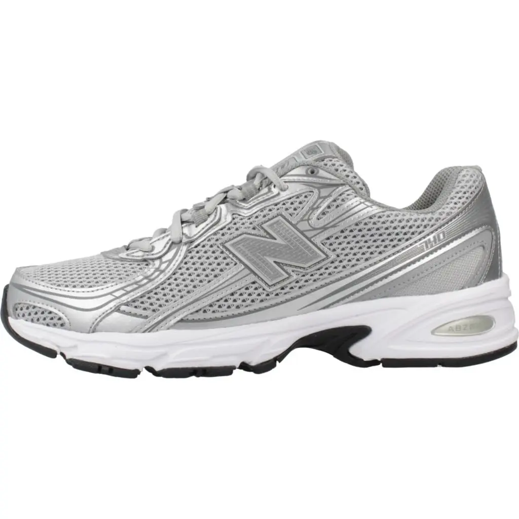 New Balance Unisex 740 Running Shoes Castlerock/Slate Gray/Silver Metallic | Retro 2000s Inspired Sneakers (11 Men / 12.5 Women US) - view 2