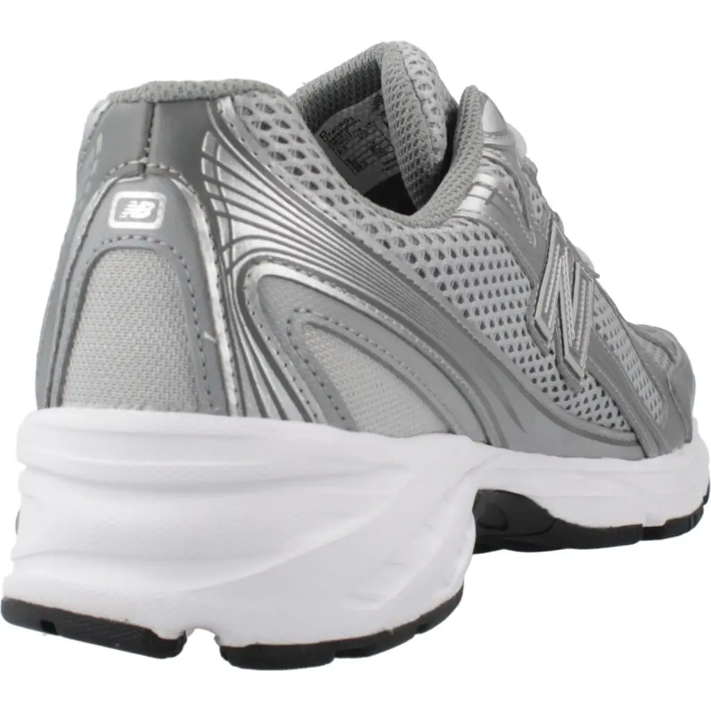 New Balance Unisex 740 Running Shoes Castlerock/Slate Gray/Silver Metallic | Retro 2000s Inspired Sneakers (11 Men / 12.5 Women US) - view 3