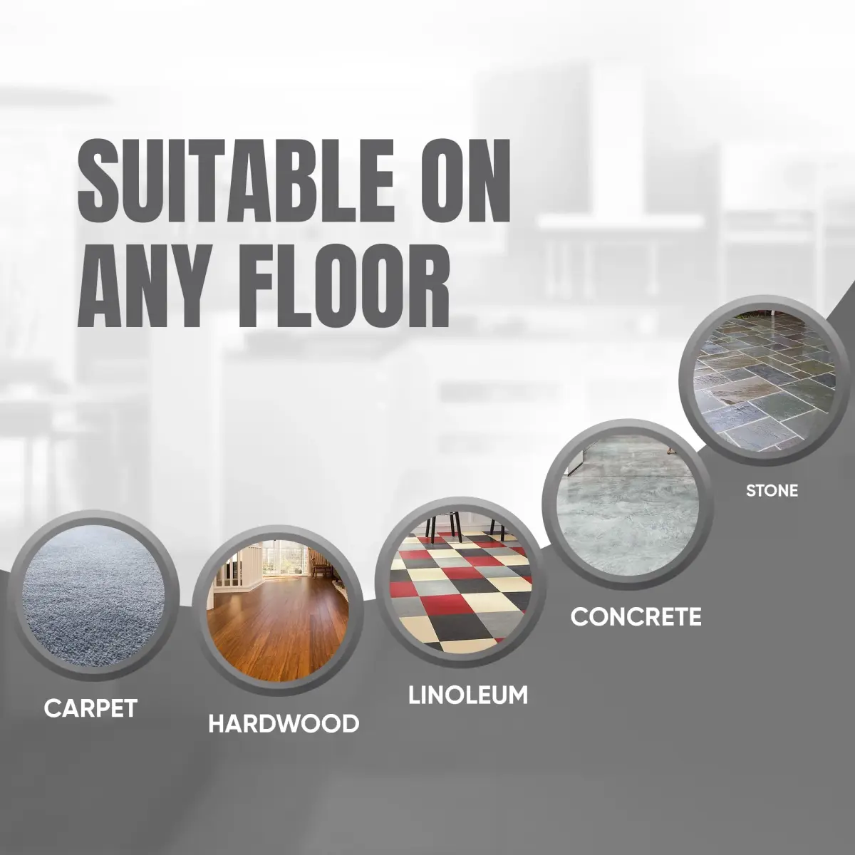 suspension dudes Black Door Stop Wedge 1.6in (4cm) | Heavy Duty Rubber for All Floors - view 4