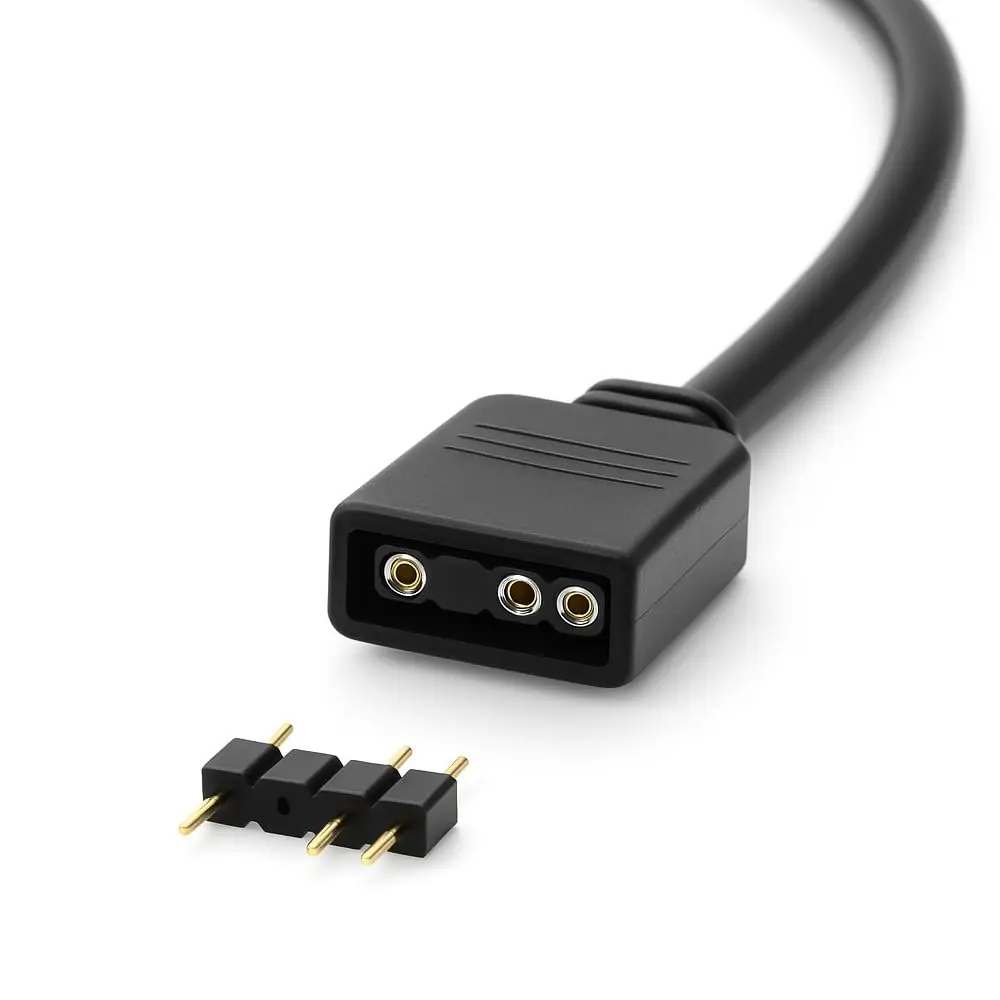 Gebildet 30cm ARGB 3 Pin Splitter Cable | 5V Addressable RGB Extension for PC Fans & LED Strips - view 4