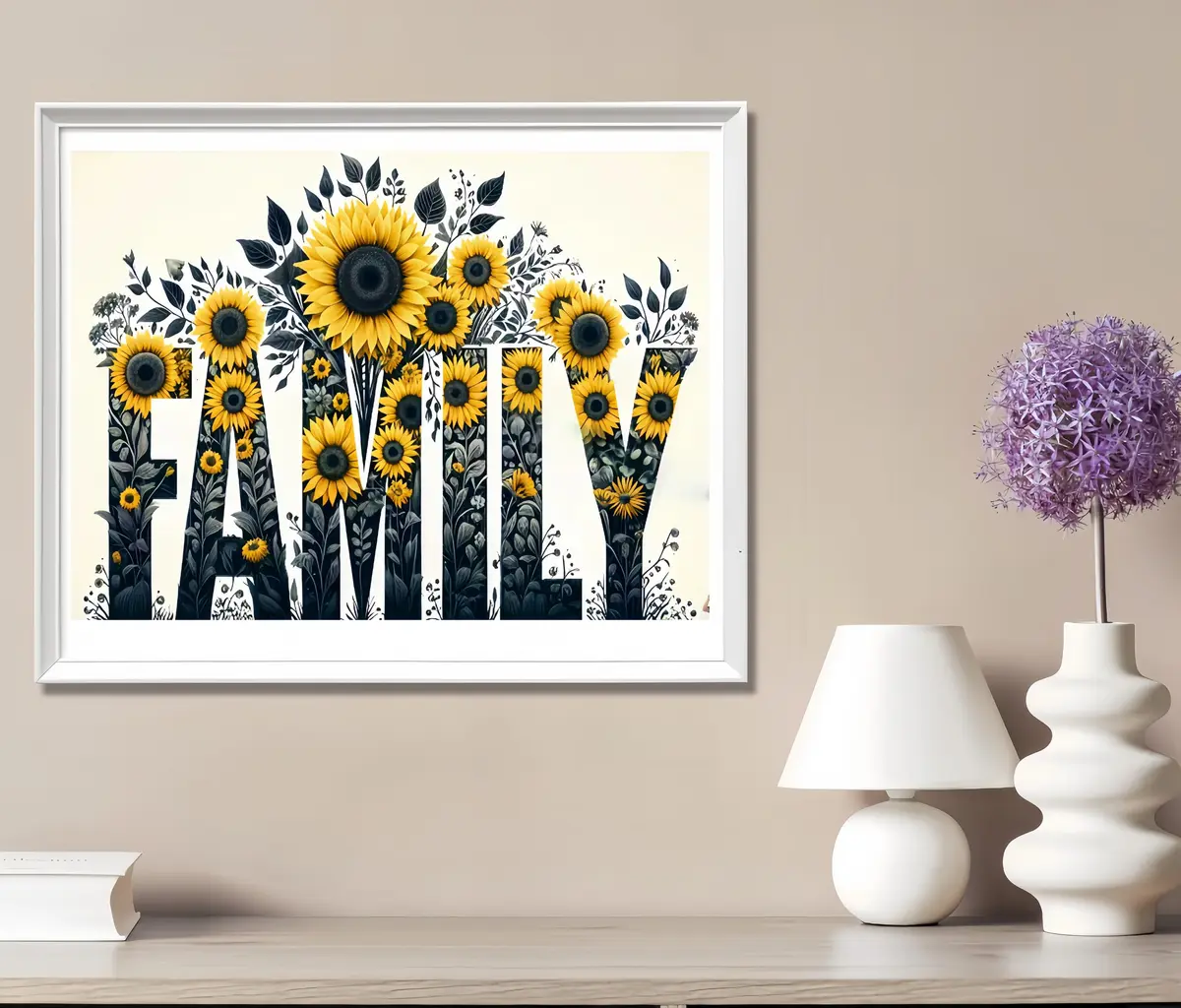 BYGFHLYW 5D Sunflower Diamond Painting Kit 30x40cm (12x16 inches) | Full Drill Art for Adults & Family - view 5