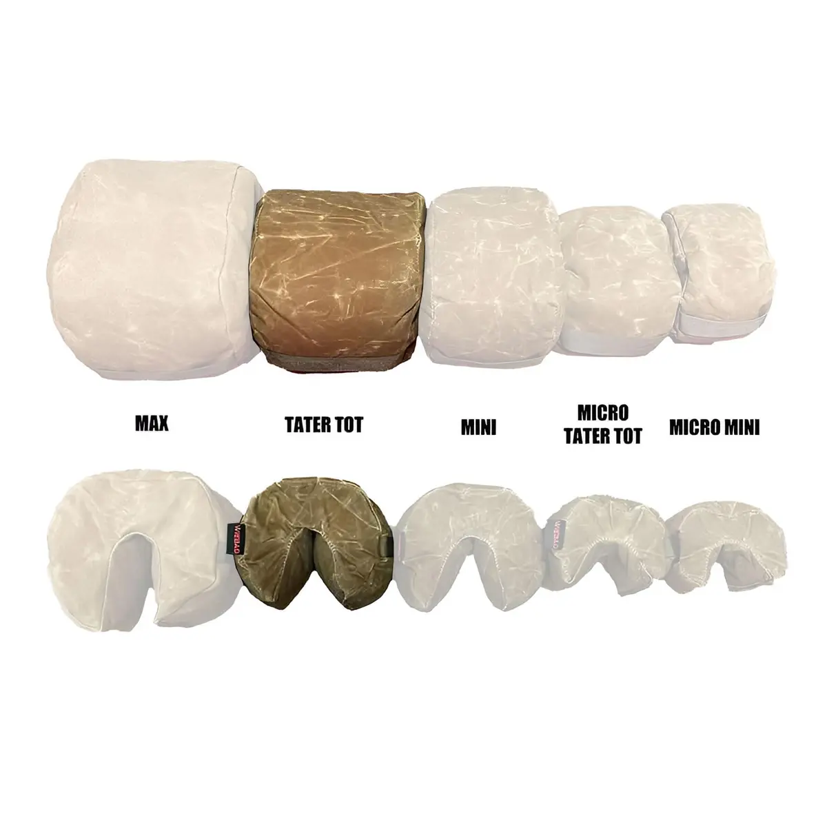 Wiebad Tater Tot Fortune Cookie Shooting Rest – Sand Fill | Compact, Stable & Rugged - view 2