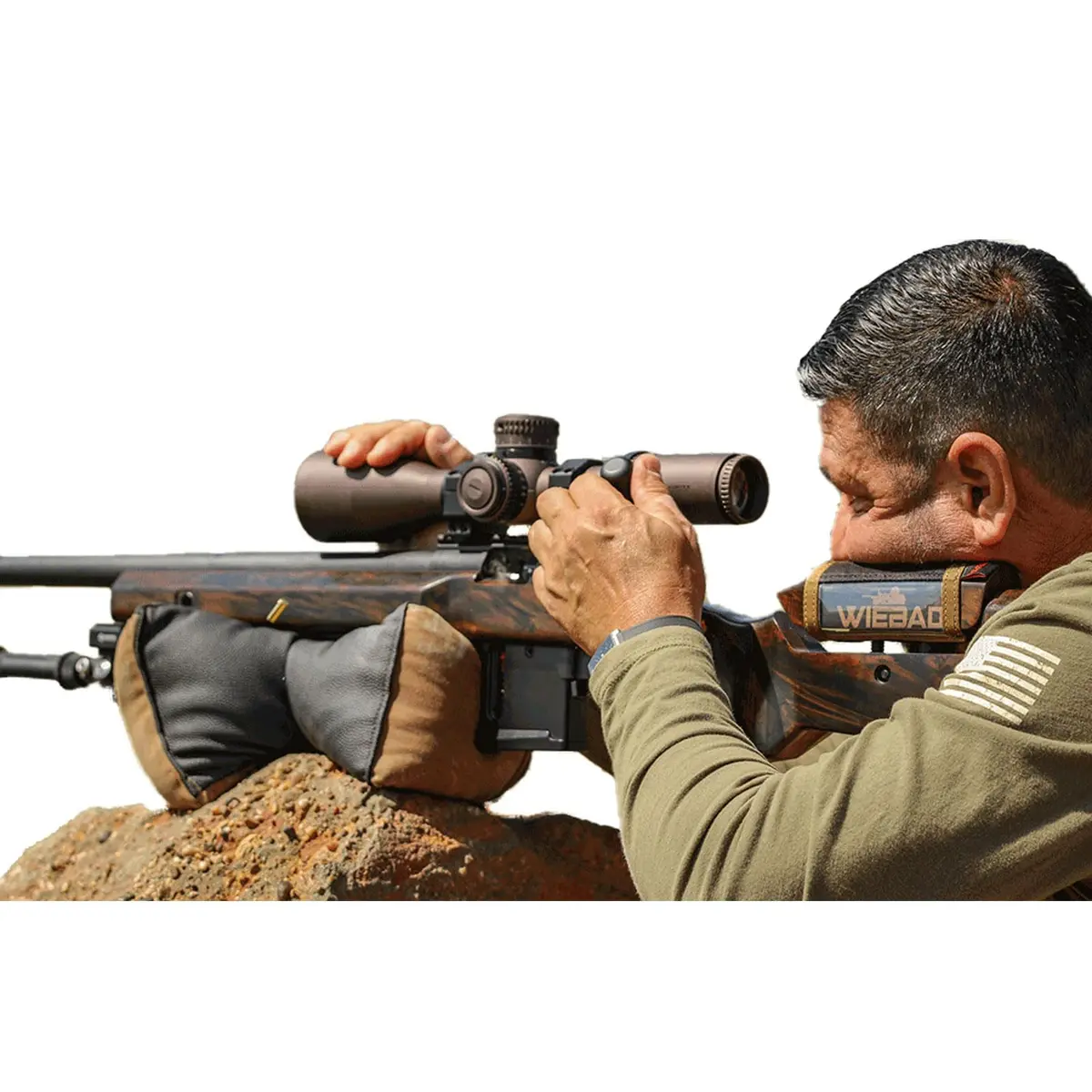 Wiebad Tater Tot Fortune Cookie Shooting Rest – Sand Fill | Compact, Stable & Rugged - view 3