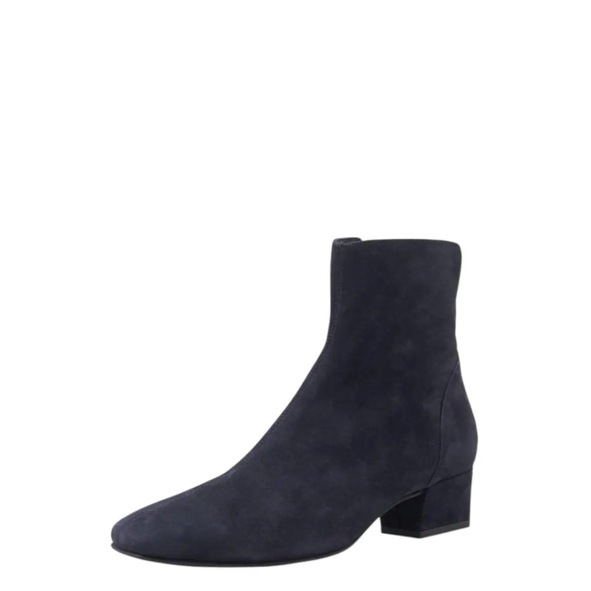Aquatalia ULYSSA NAVY SUEDE | Ankle Boot with Wedge Heel & Italian Craftsmanship - main product image