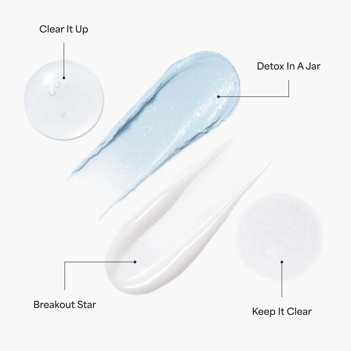 TULA Clear Skin Starters Acne Blemish Clearing Routine Set, 4-Piece Kit | Acne-Fighting Formulas for Clear Skin - view 2