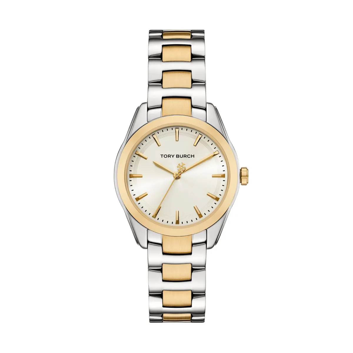 Tory Burch Women's Miller Two-Tone Stainless Steel Watch 34mm | Elegant, Versatile & Water-Resistant - main product image
