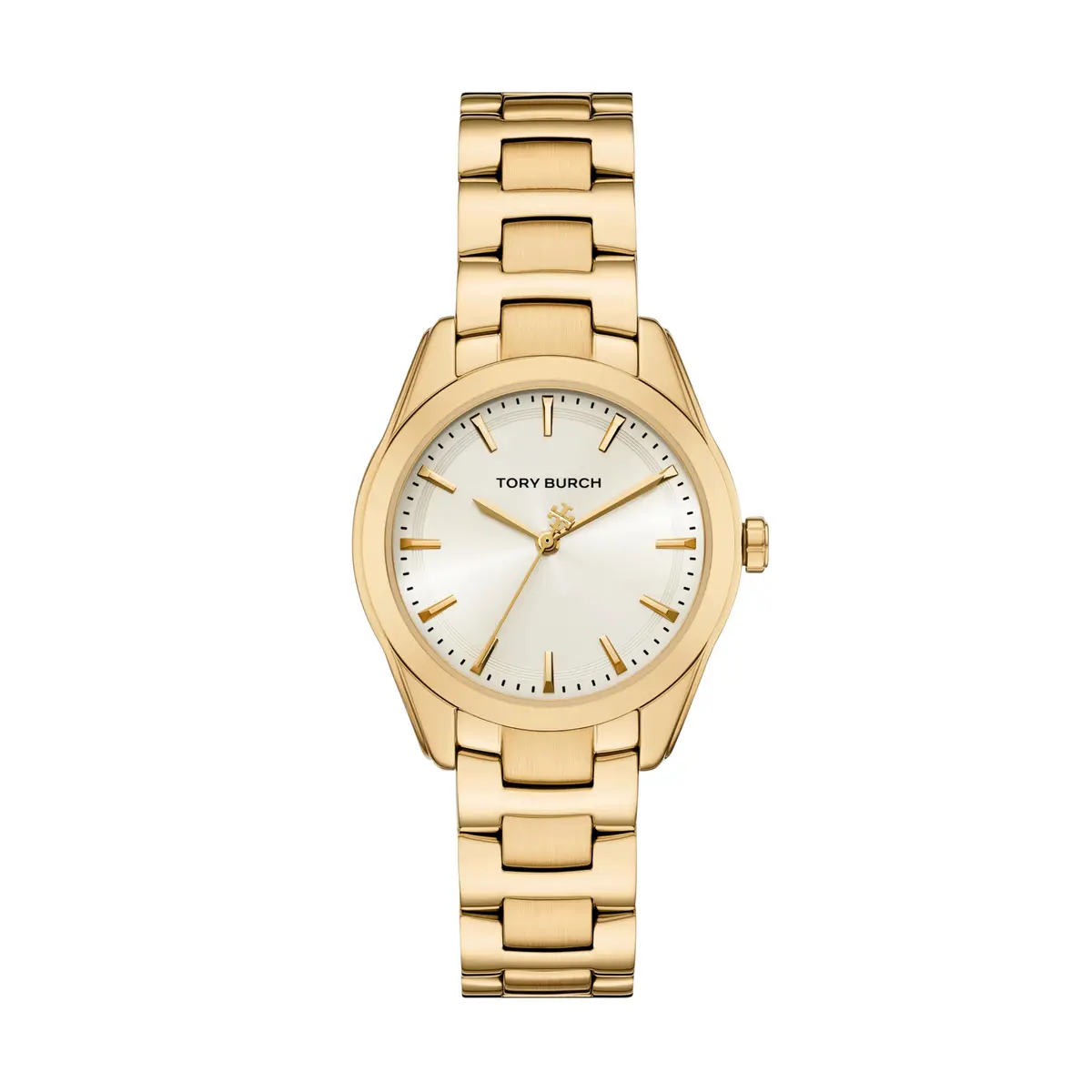 Tory Burch Women's Miller Gold-Tone Stainless Steel Watch (Model: TBW9060) | 34mm, Quartz, Water-Resistant 50m - main product image