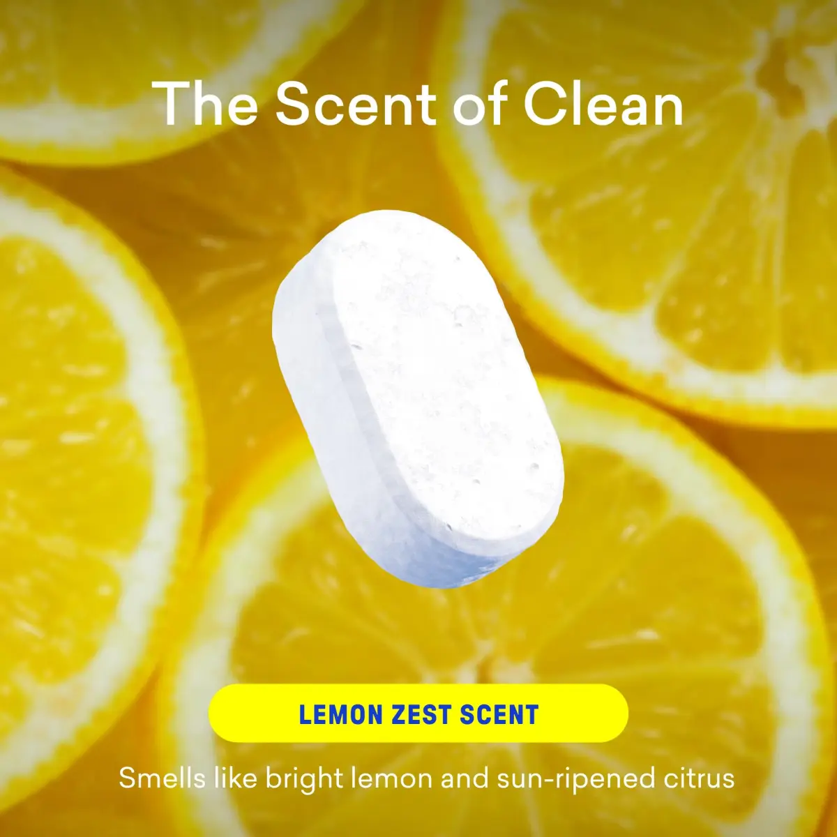 BLUELAND 100% Plastic-Free Dishwasher Detergent Tablets, 120 Count (Pack of 1) Lemon Zest | EPA Safer Choice Certified - view 5