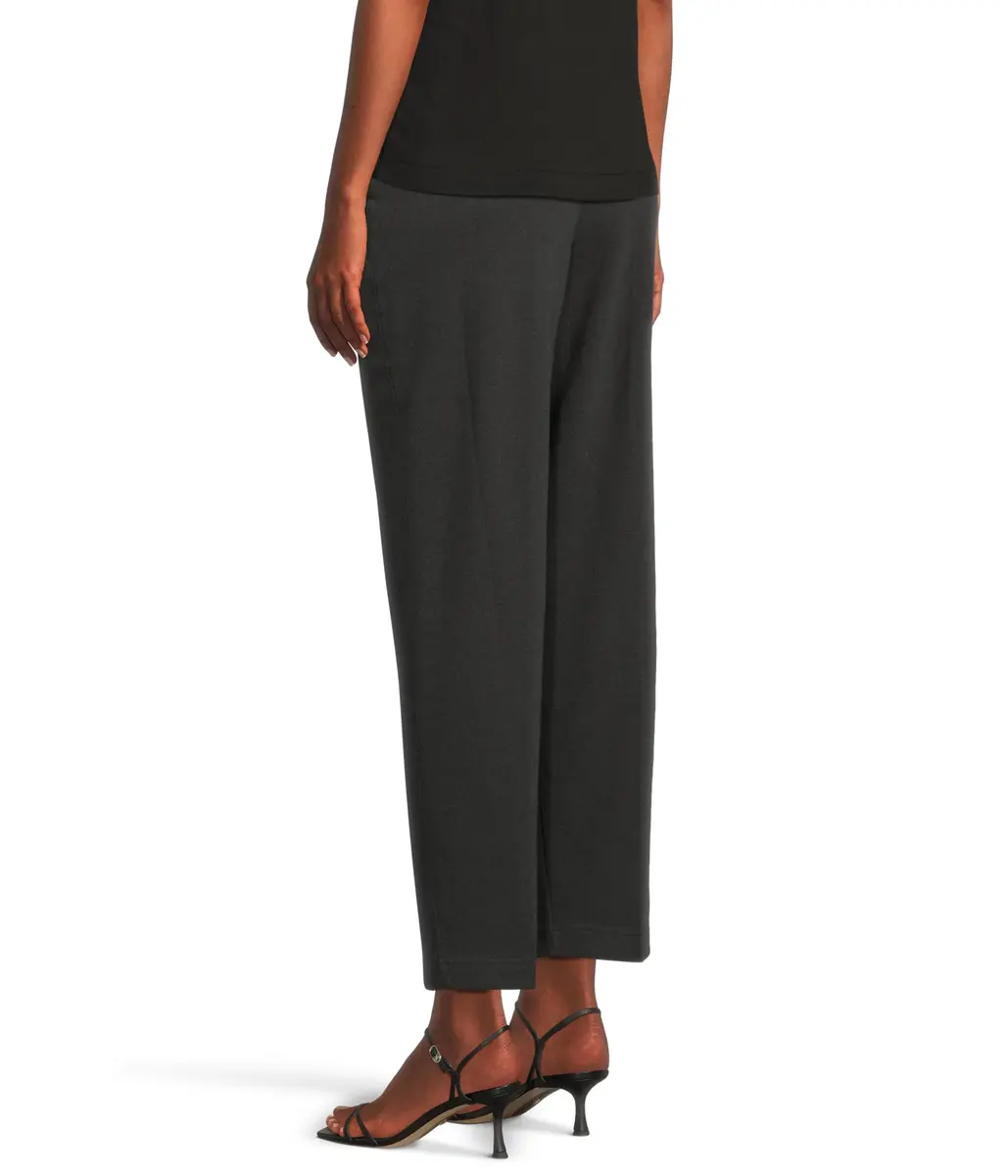Pact Women's Airplane Tapered Leg Pants Charcoal Heather | Organic Cotton, Relaxed Fit, Ankle Length - view 3