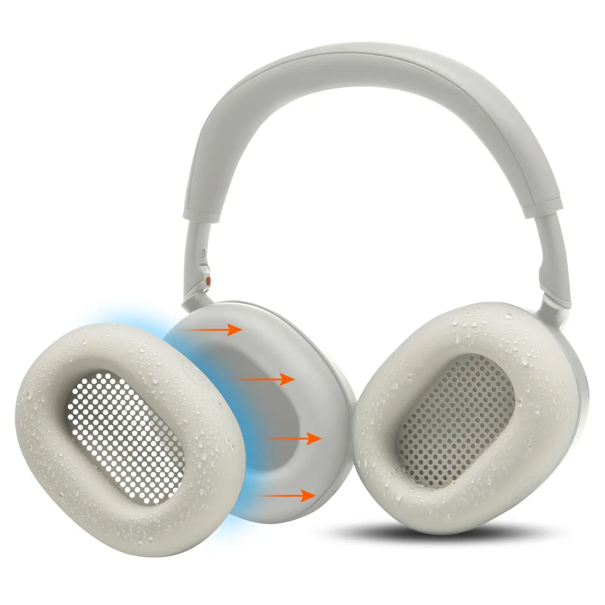 WC SweatZ XM6 Silicone Sweat Covers for Sony WH-1000XM6 | Sweatproof, Washable & Durable (70-120 chars) - main product image