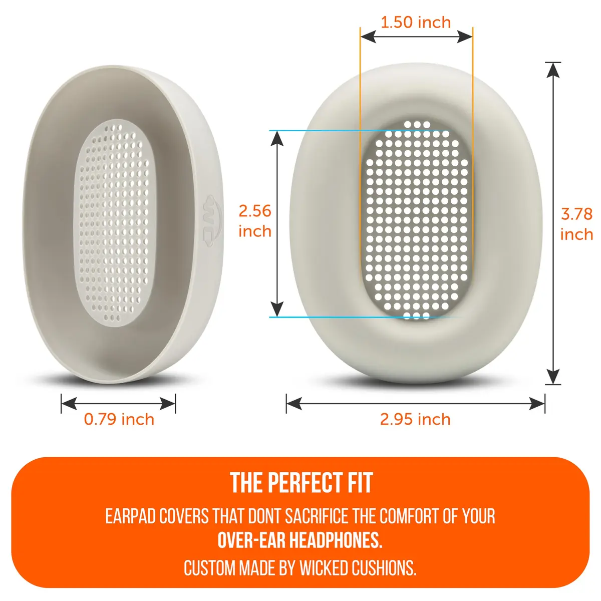 WC SweatZ XM6 Silicone Sweat Covers for Sony WH-1000XM6 | Sweatproof, Washable & Durable (70-120 chars) - view 6