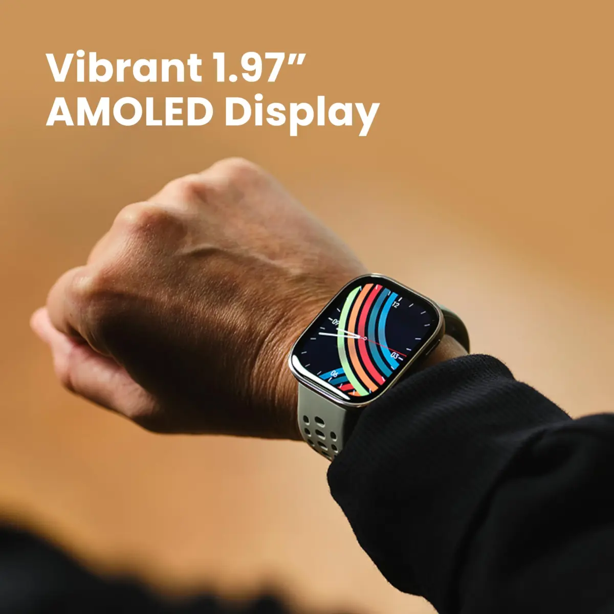 Amazfit Bip 6 Smart Watch 46mm Stone | 1.97" AMOLED Display, 14-Day Battery, GPS, AI Coaching - view 2