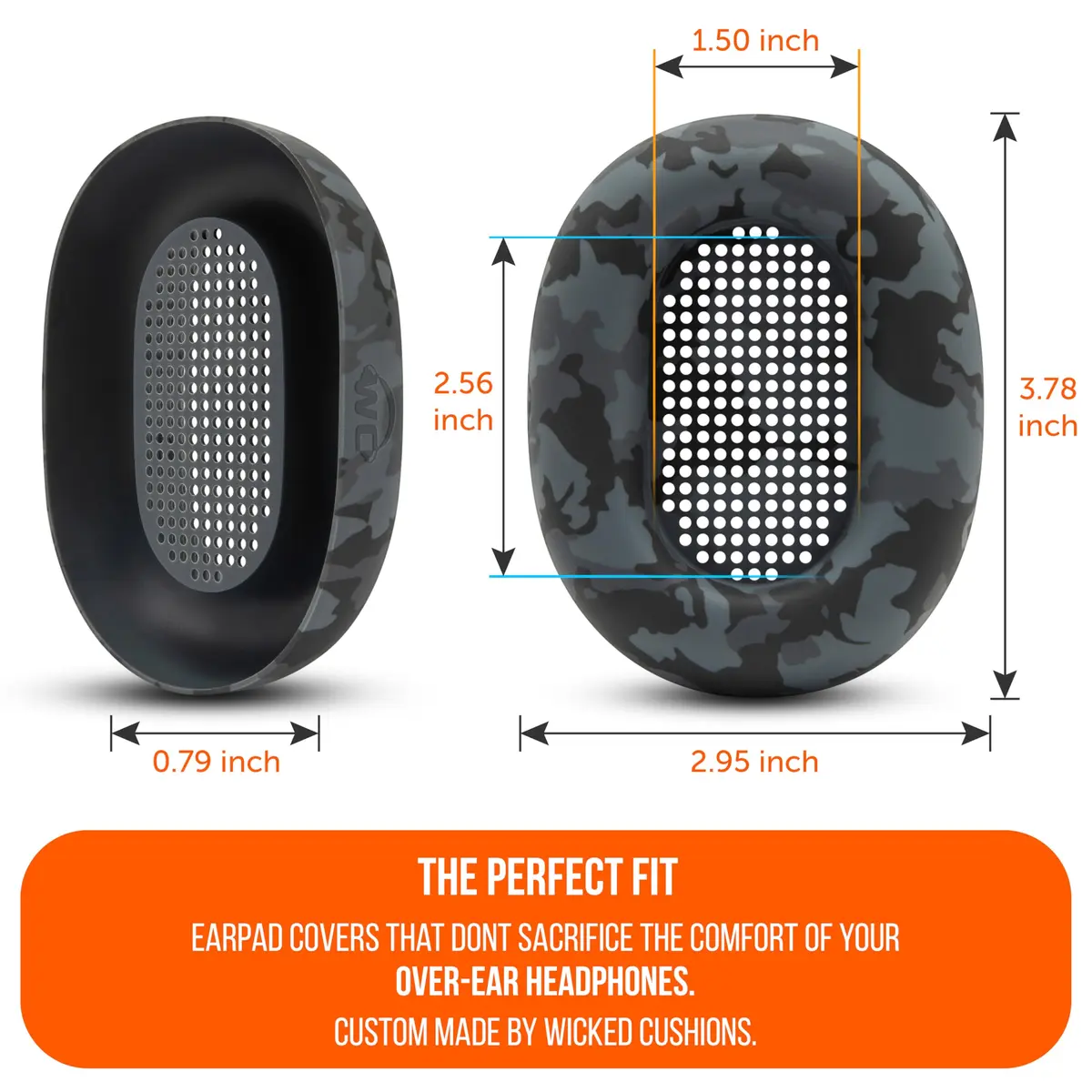 WC SweatZ XM6 Silicone Sweat Covers for Sony WH-1000XM6 | Sweatproof, Washable & Durable - view 6