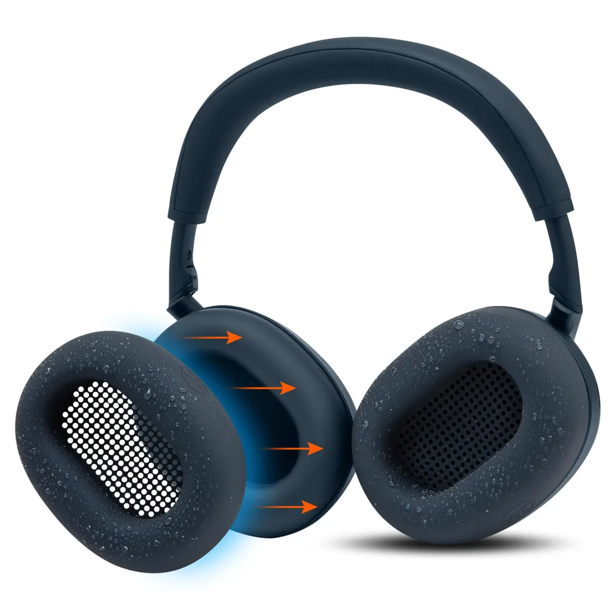 WC SweatZ XM6 Silicone Sweat Covers for Sony WH-1000XM6 | Sweatproof, Washable, Durable (70-120 chars) - main product image
