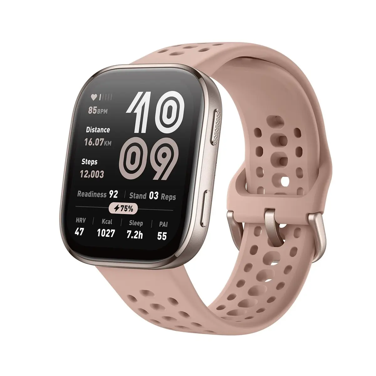 Amazfit Bip 6 Smart Watch 46mm Red | 1.97" AMOLED Display, 14-Day Battery, GPS, AI Coaching - main product image