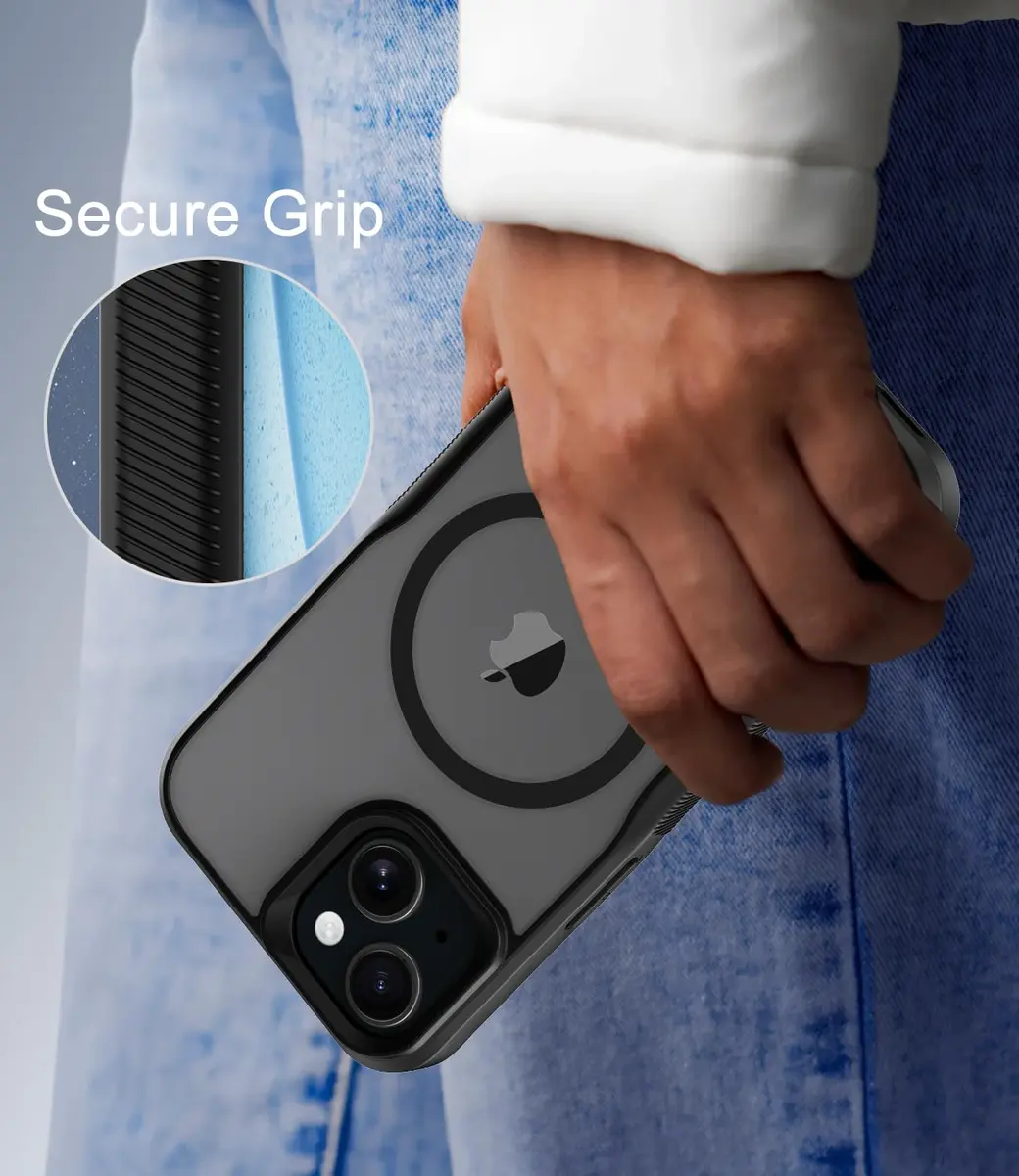 Diverbox iPhone 15 Case 6.1 inch | MagSafe Compatible, Matte Shockproof, Anti-Fingerprint, Pocket-Friendly - view 4