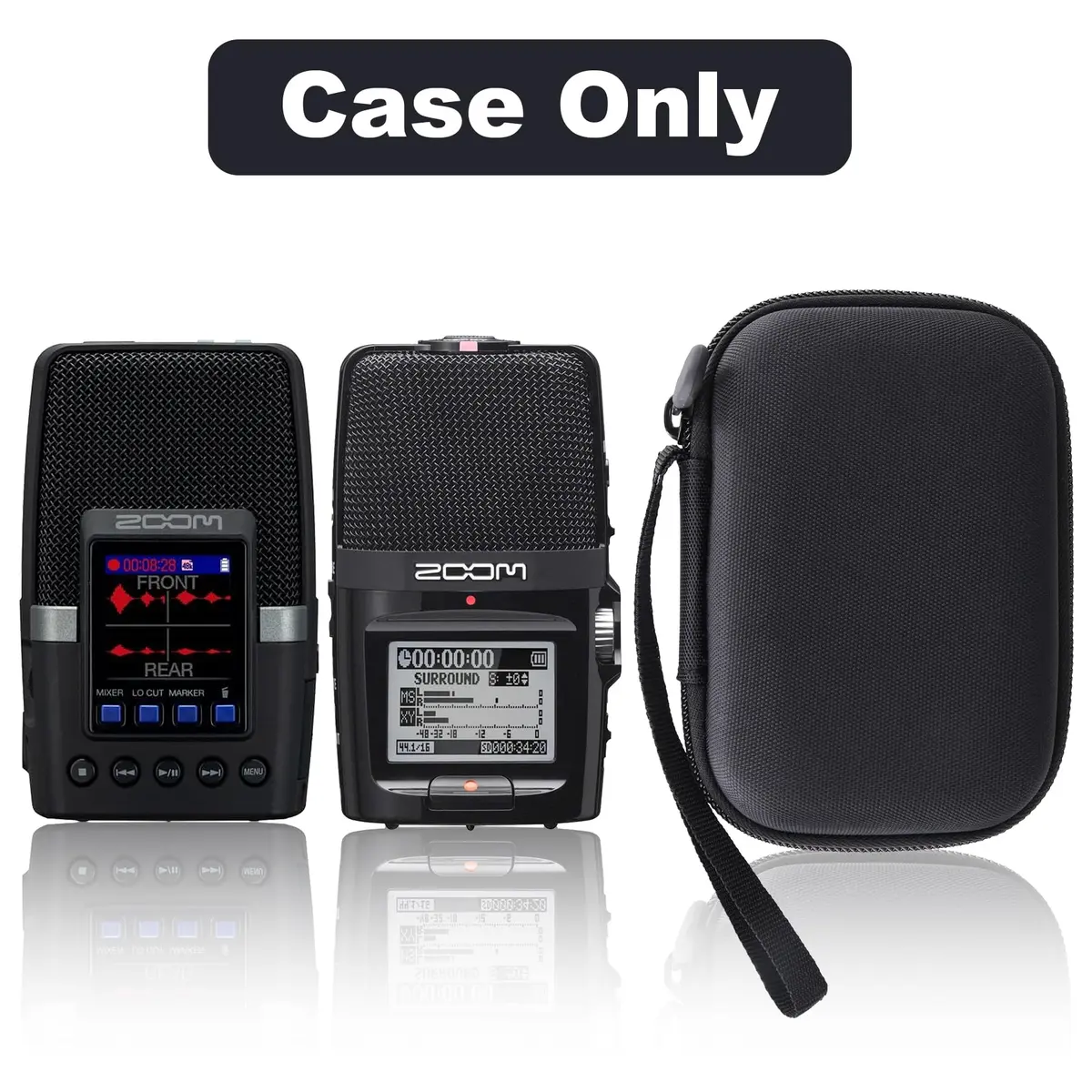 Aenllosi Hard Case for Zoom H2essential/H2n Stereo Recorder | Dustproof, Waterproof & Lightweight - view 9