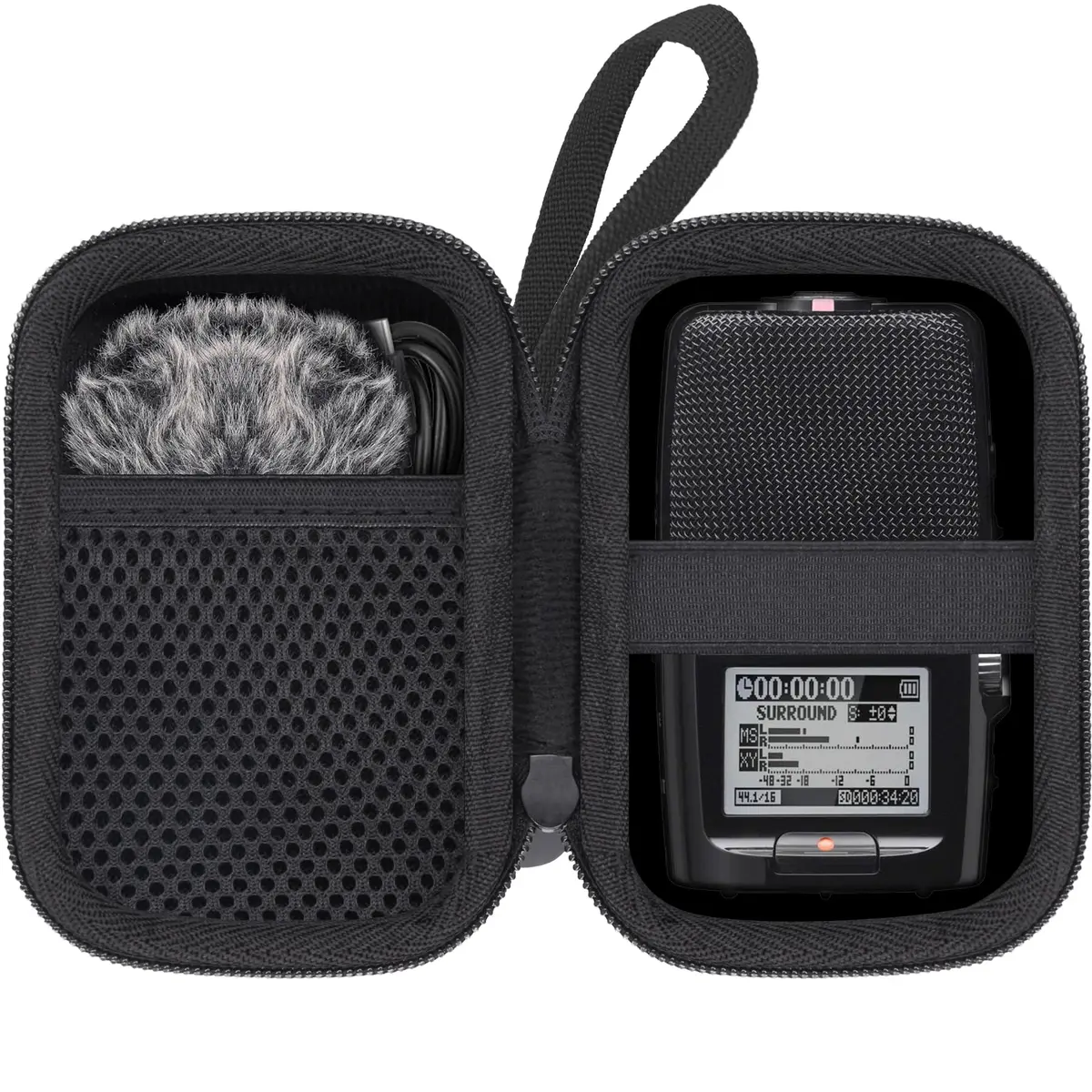 Aenllosi Hard Case for Zoom H2essential/H2n Stereo Recorder | Dustproof, Waterproof & Lightweight - view 2