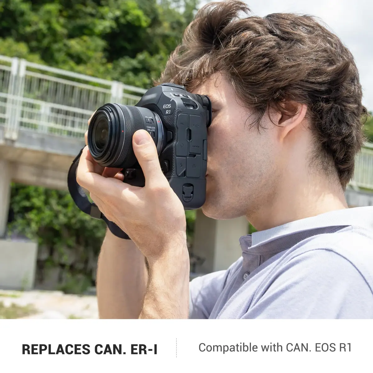 JJC Soft Silicone Eyecup for Canon EOS R1 Camera | Blocks Light, Protects Viewfinder - view 2