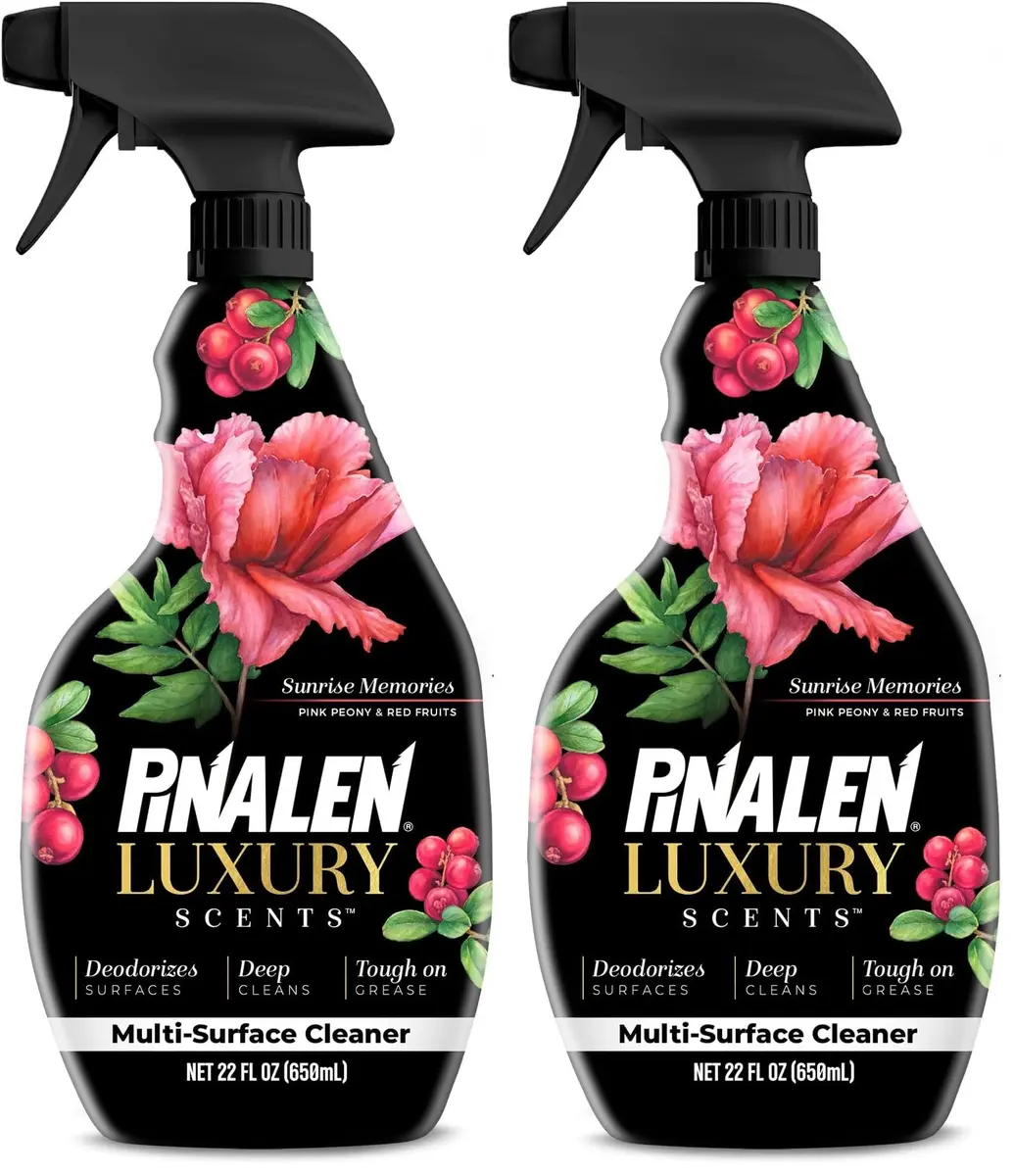 PINALEN Multipurpose Cleaning Spray 22 fl oz | Luxury Sunrise Memories Fragrance for Kitchen & Surfaces - main product image