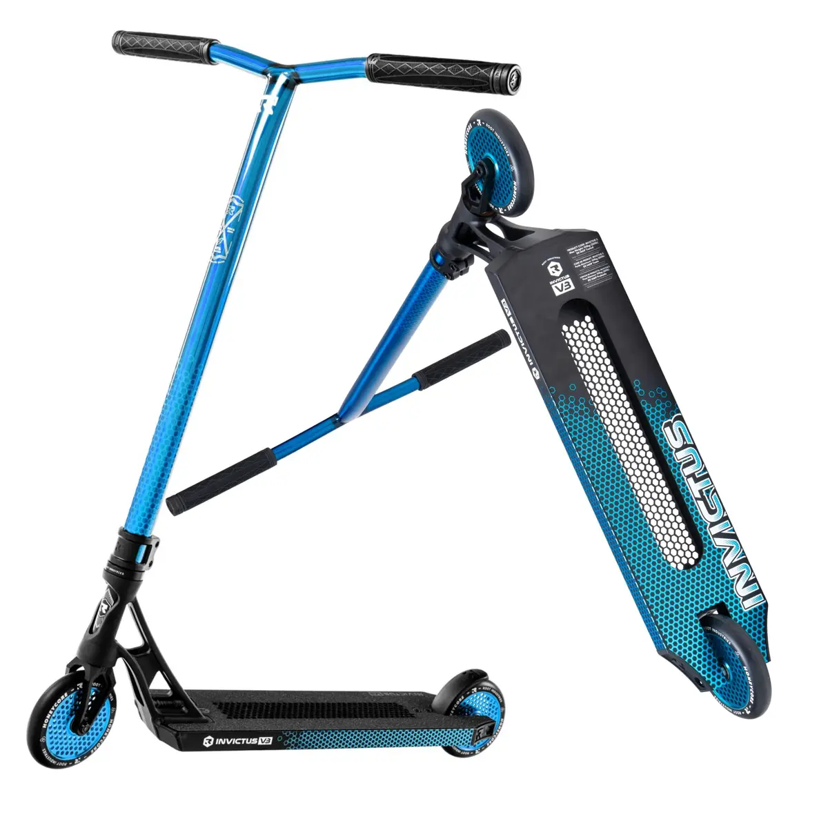 Root Industries Invictus Complete Pro Scooter – 120mm Honeycore Wheels, Chromolite Bars, HIC Compression & Cut-Out Deck | Pro Stunt Scooter for Adults & Kids - main product image