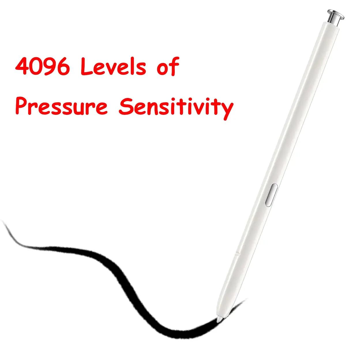 CaoXiong S Pen with Bluetooth for Samsung Galaxy Note 10 Series (White) | 4096 Pressure Levels - view 3