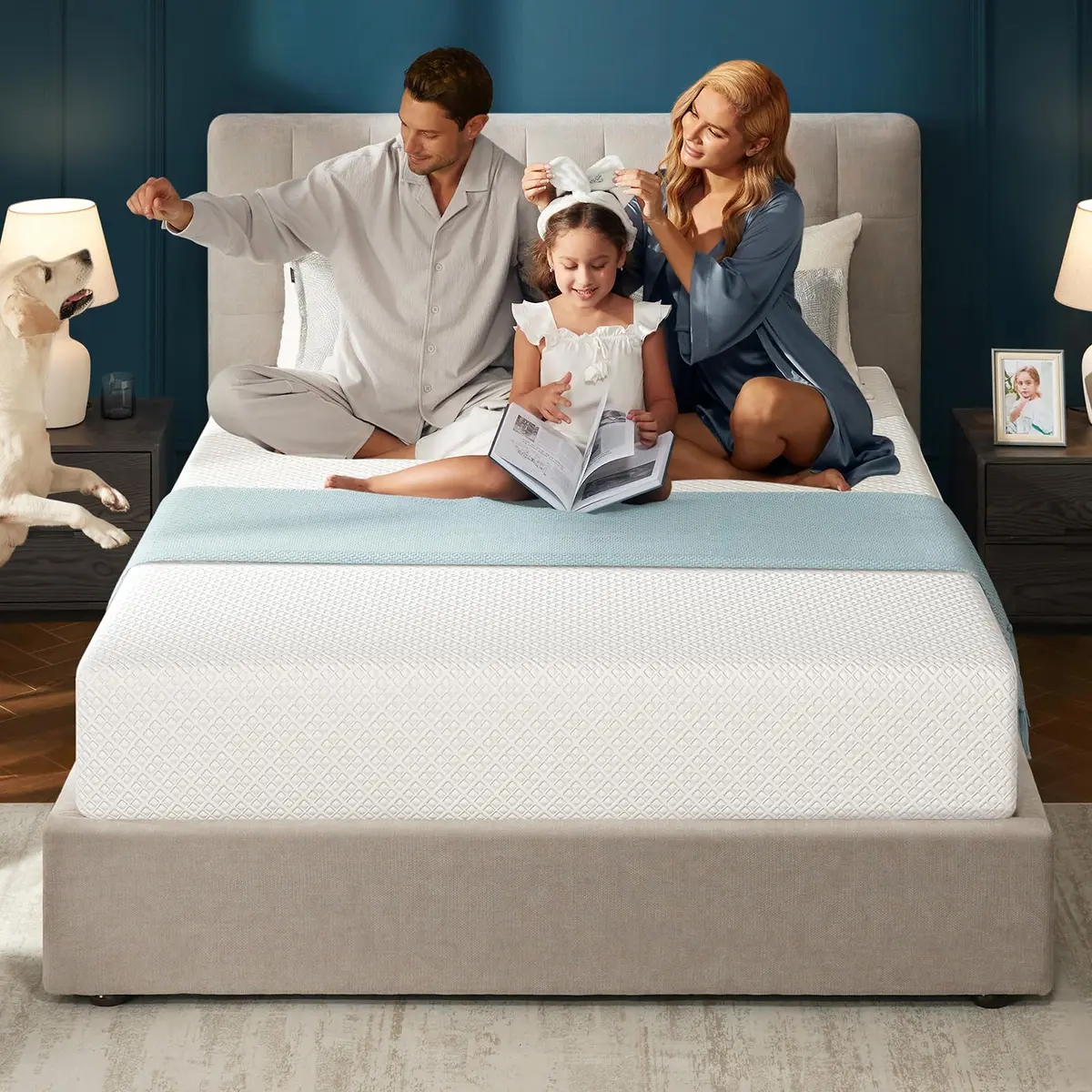Seventable Twin Size 8 Inch Gel Memory Foam Mattress in a Box | Fiberglass Free, CertiPUR-US Certified, Breathable & Supportive - main product image