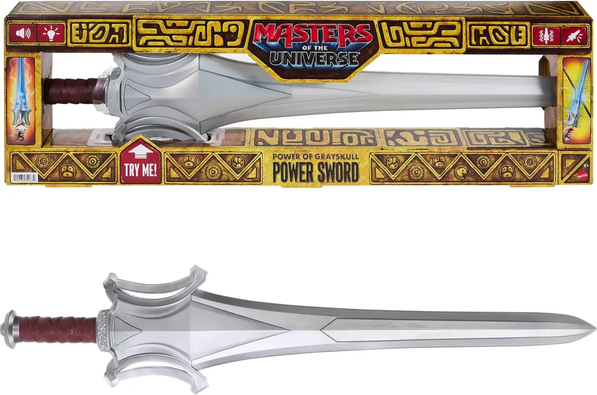 Masters of the Universe Power of Grayskull Sword | 27-Inch Movie Role Play Toy for Kids - main product image