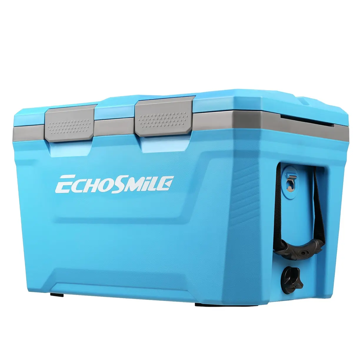 EchoSmile 35 Quart Insulated Cooler Blue | Large Capacity, Durable & Portable - view 8
